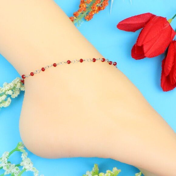 Elegant Handmade Anklet – Perfect for Women & Girls | Ideal Gift Option, DYC1652 - Picture 7 of 9
